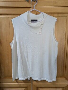 Laura Petite Knit Tank Top L
